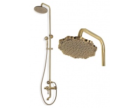 Душевая система Bronze de Luxe Windsor 10120F с коротким изливом бронза